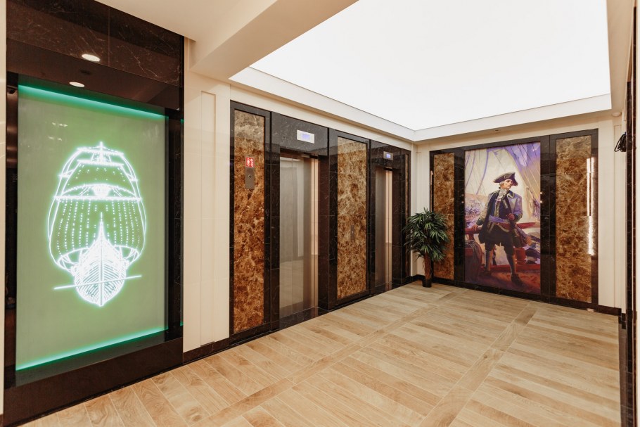 Флотилия Новосибирск внутри