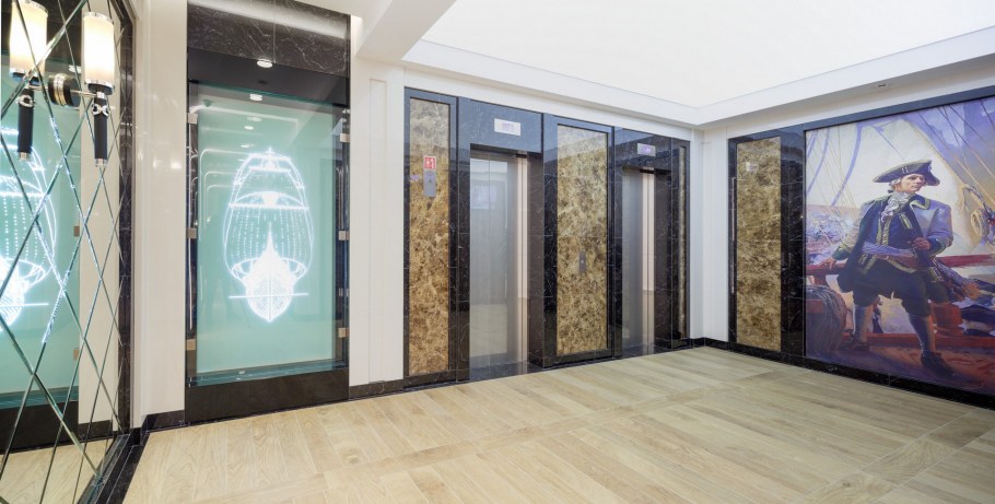 Флотилия квартиры внутри