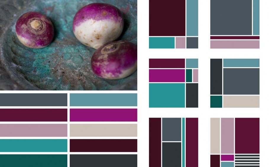 Сочетание цветов с бирюзовым