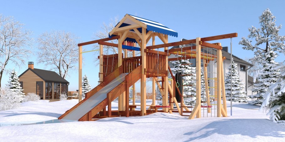 Детская площадка Савушка семейная