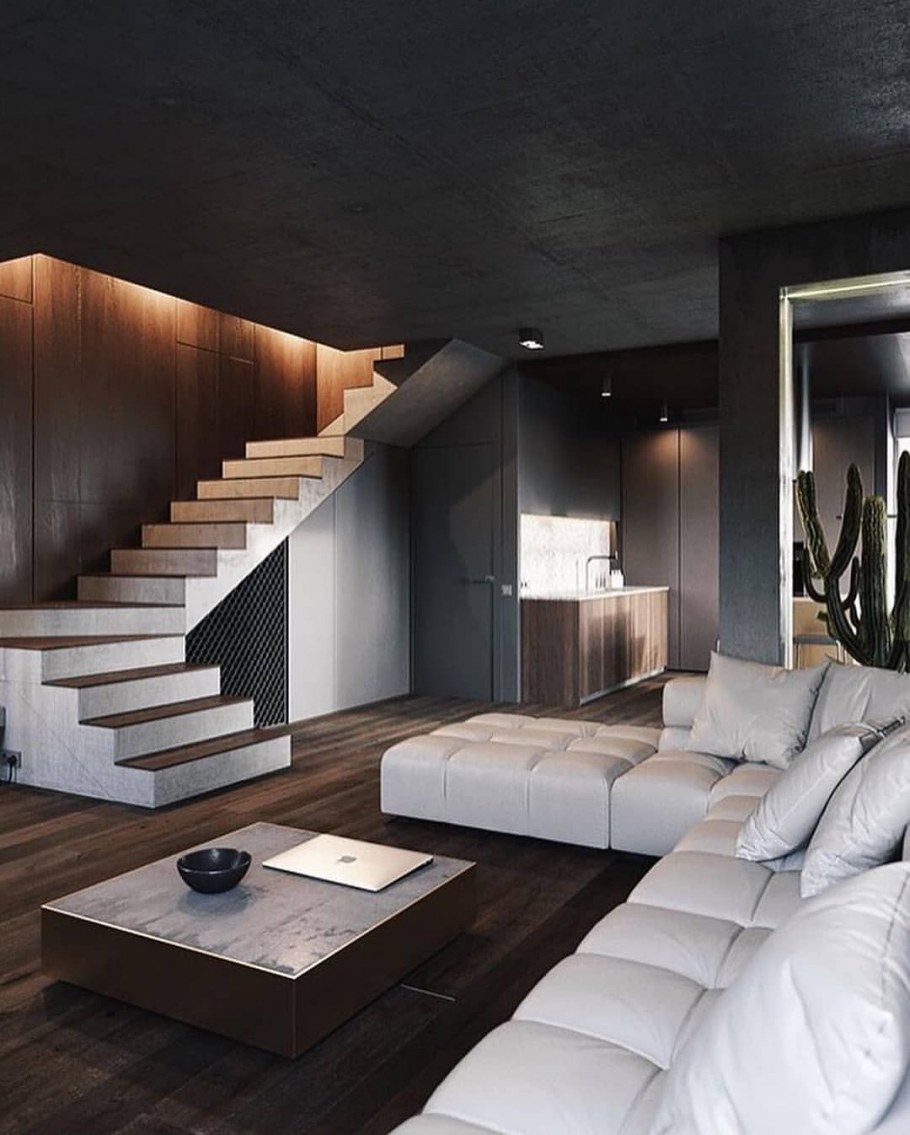 Шикарная двухуровневая квартира