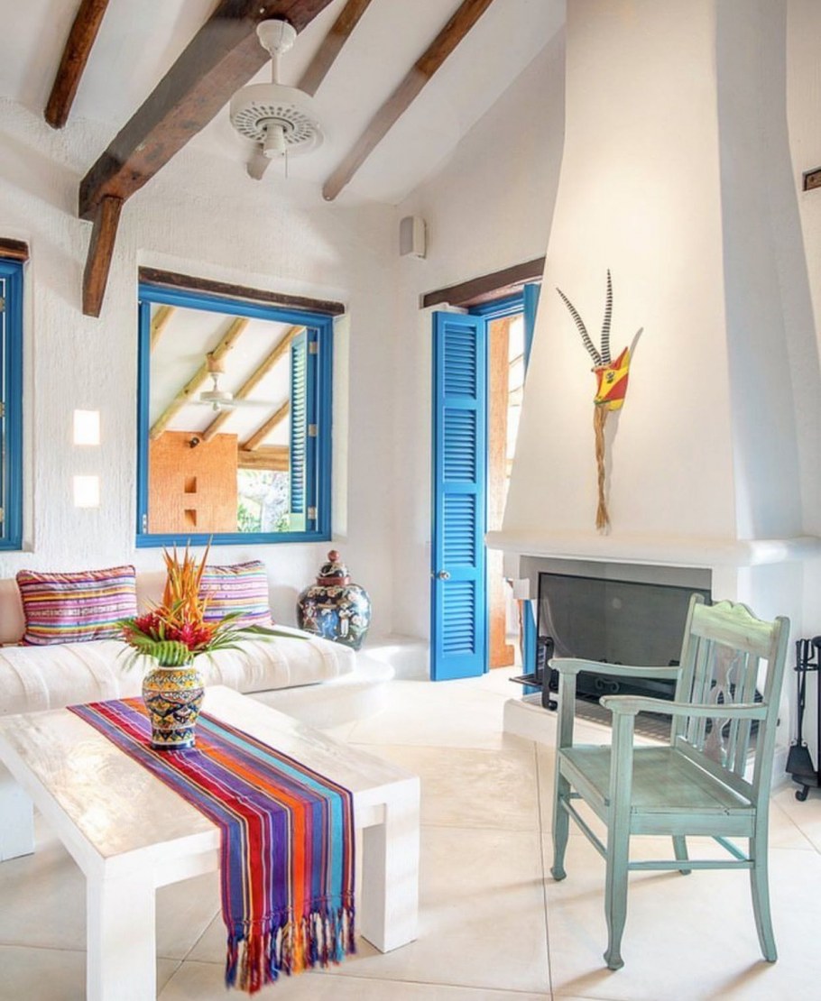 Комната в мексиканском стиле