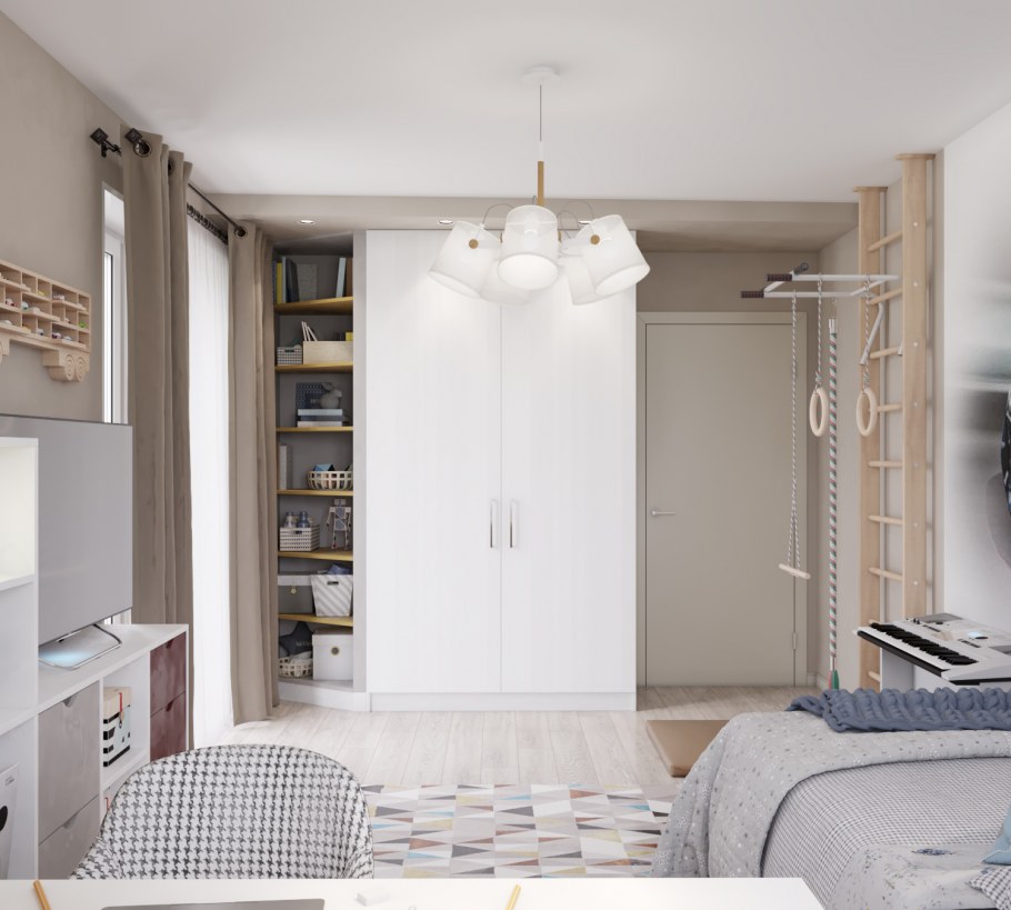 Интерьер кухни гостиной икеа