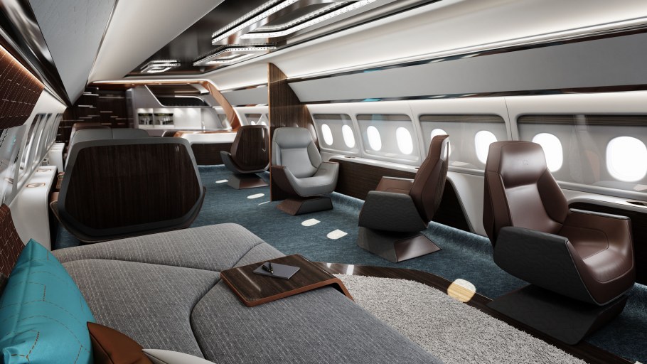 Business Jet Skyline салон