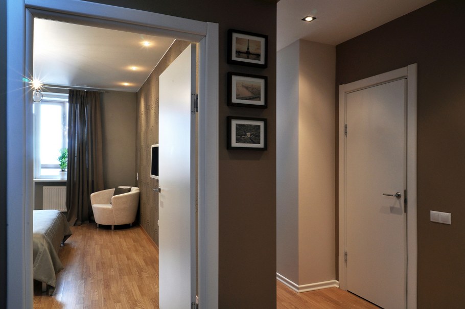 Интерьер прихожей в однокомнатной квартире 40 кв.м