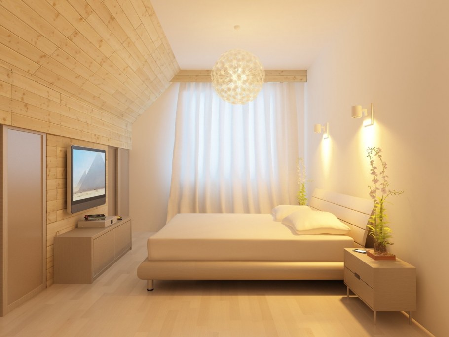 Спальня для гостей в частном доме