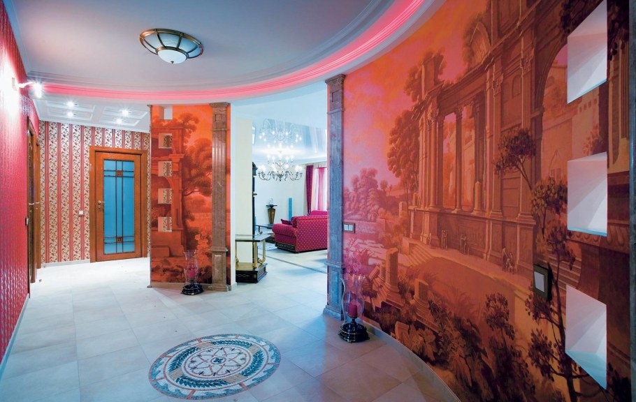 Полукруглая стена