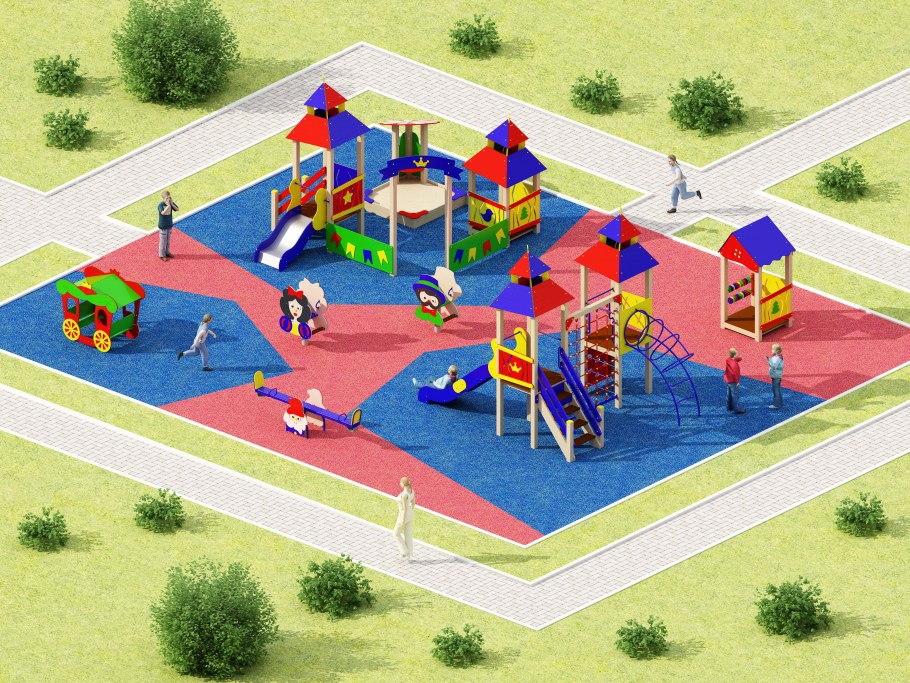 Современные детские площадки для дачи