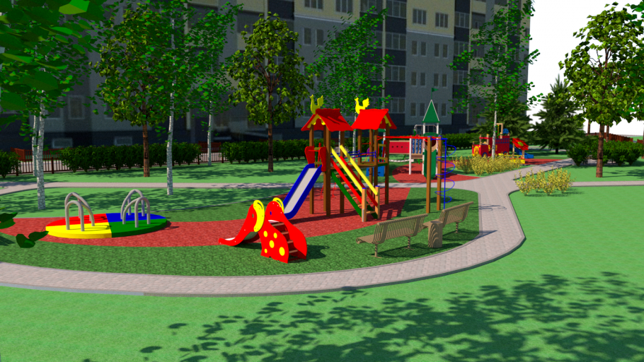 Детские дворовые площадки