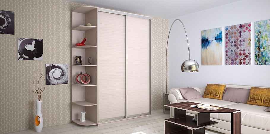 Шкаф купе двухдверный экспресс хит "элемент" 1200x600x2200