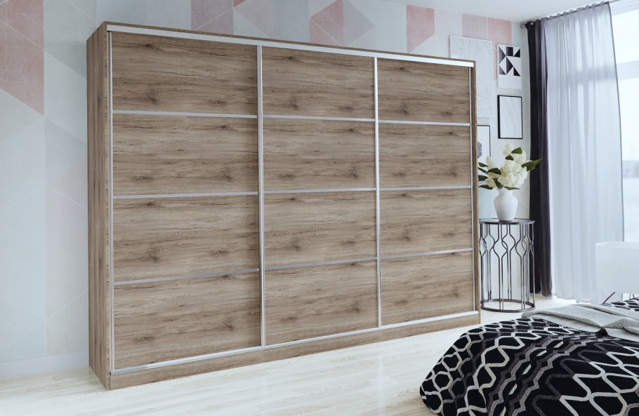 Шкаф-купе Альба Sonoma