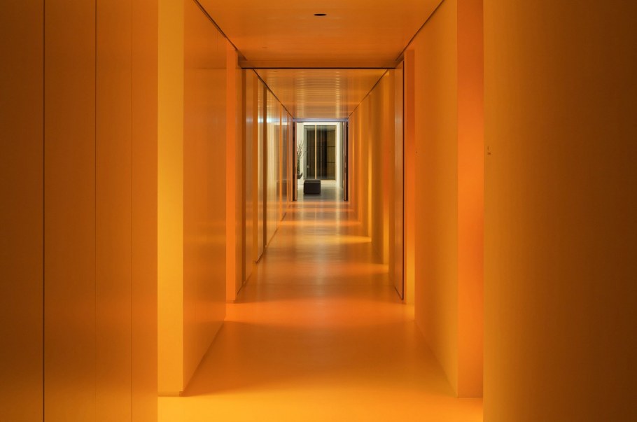 Оранжевая комната Эстетика