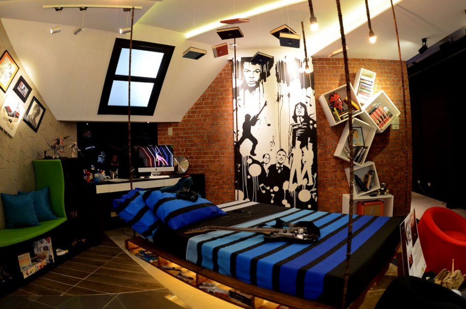 Крутые комнаты для подростков мальчиков