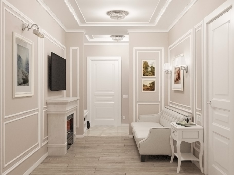 Отделка в стиле современной классики