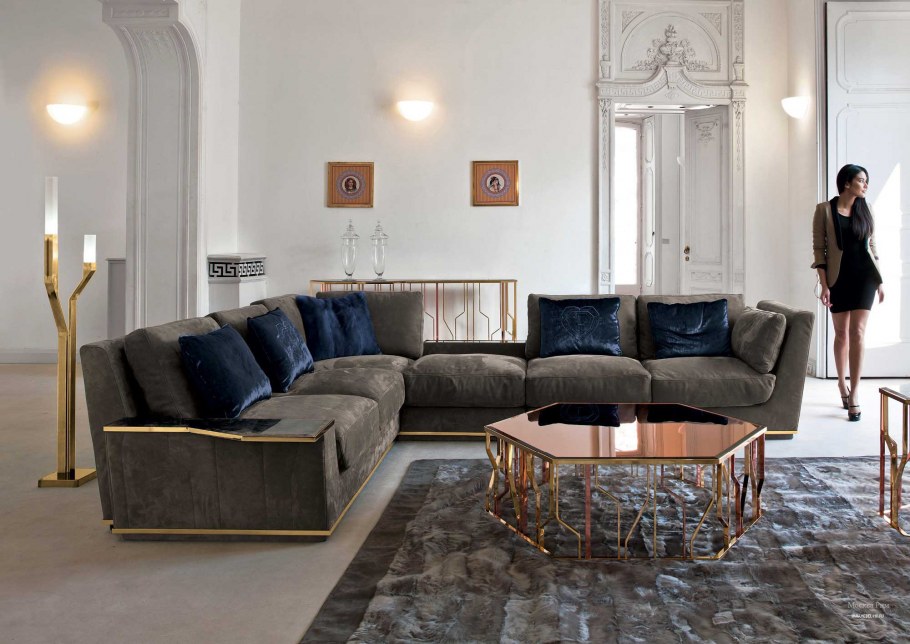 Фабрика Longhi диван Nobu