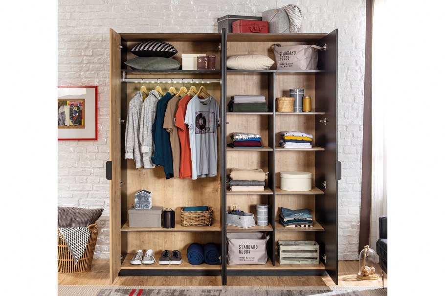 Шкаф купе Cilek Black