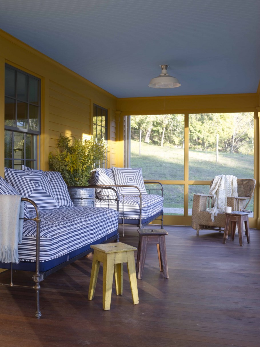 Терраса цветовые решения