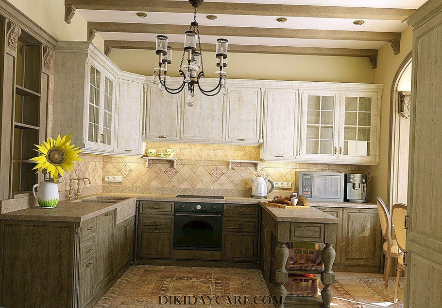 Прованс в интерьере кухни
