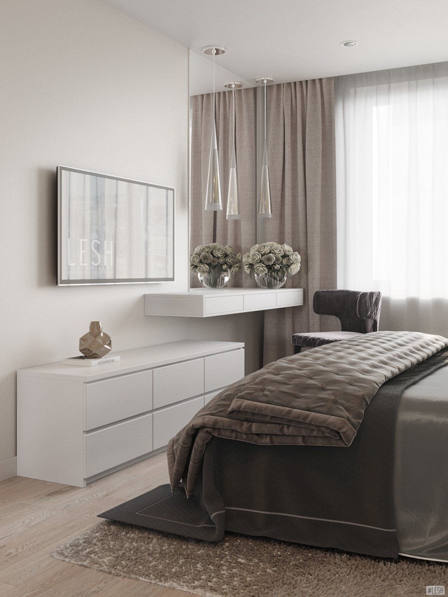 Интерьер спальной