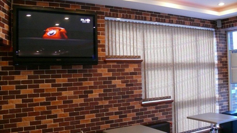 Искусственный камень для внутренней отделки кухни