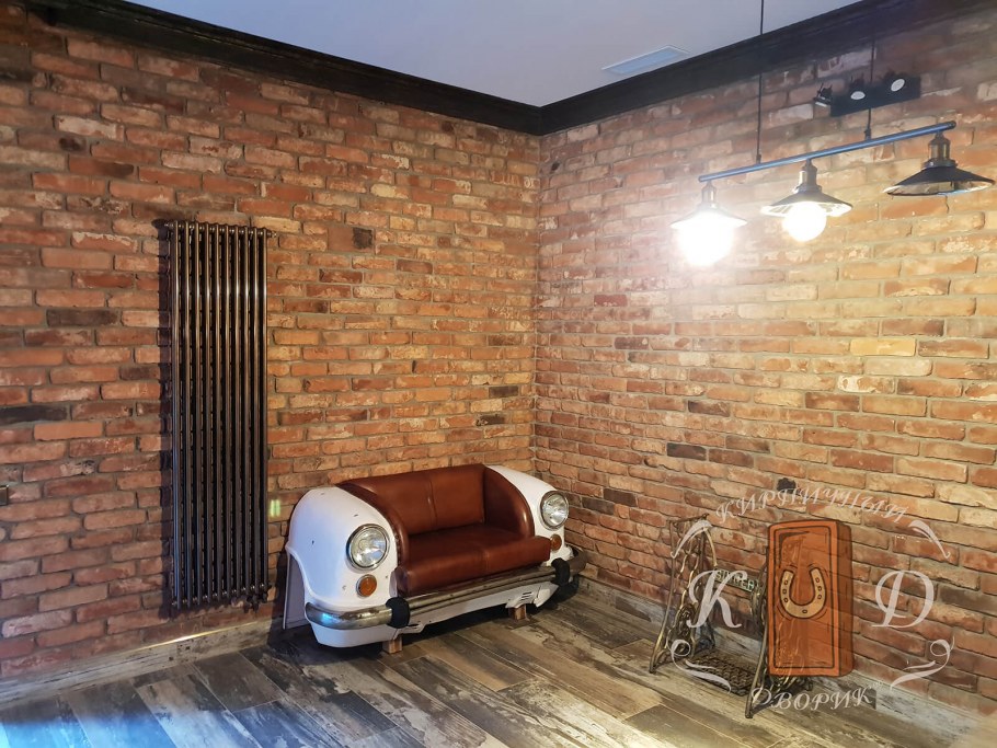 Лофт из старинного кирпича