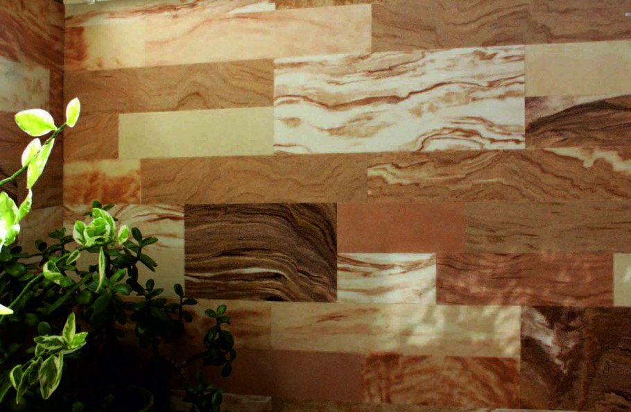 3д Линкер галька в интерьере