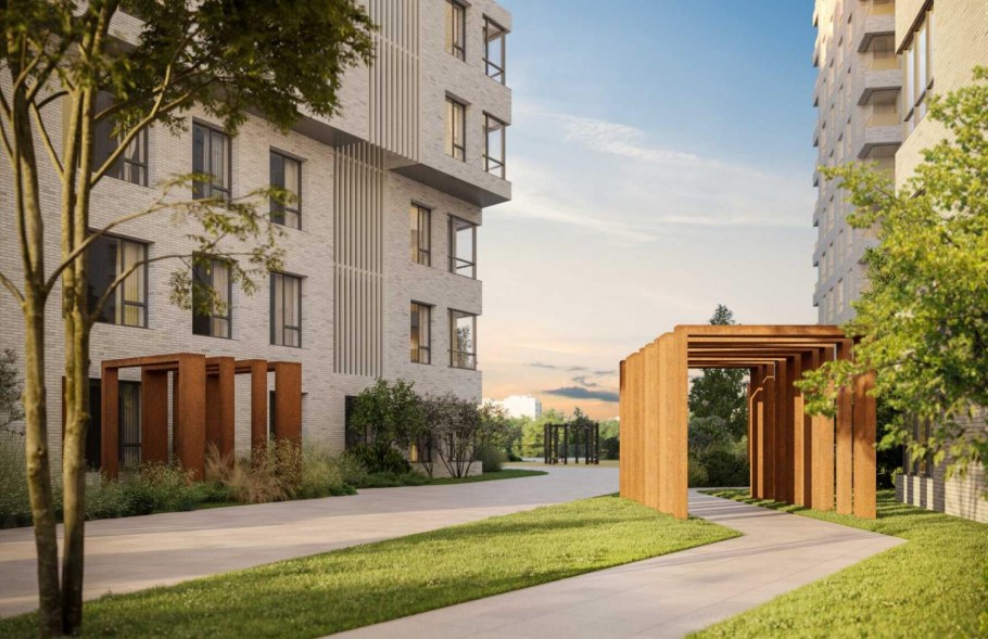 Здание на Лужнецкой набережной