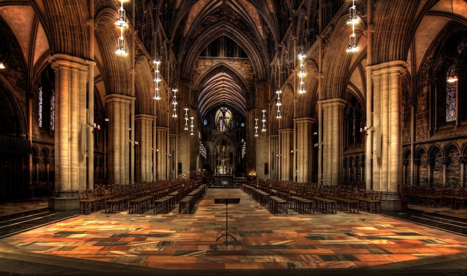 Нидаросский собор Норвегия внутри