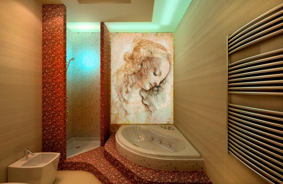 Панно для ванной комнаты