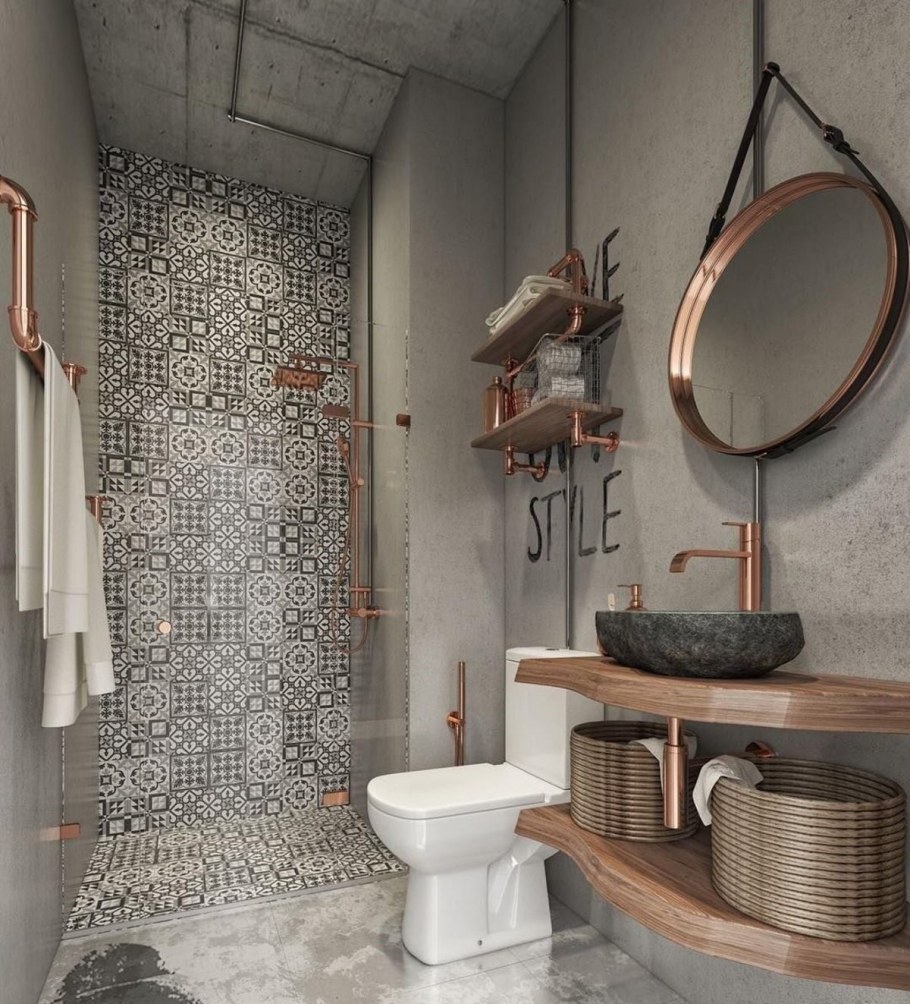 Оригинальные Ванные комнаты