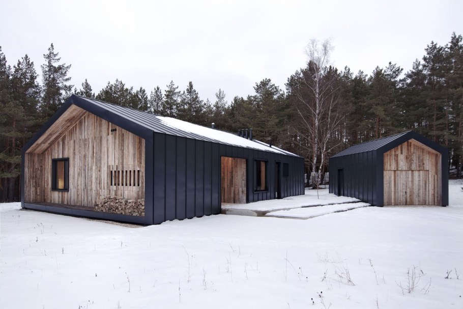 Скандинавский барнхаус