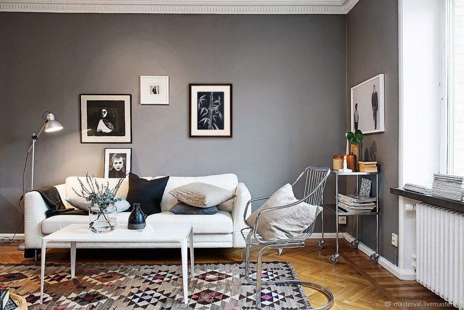 Серая стена