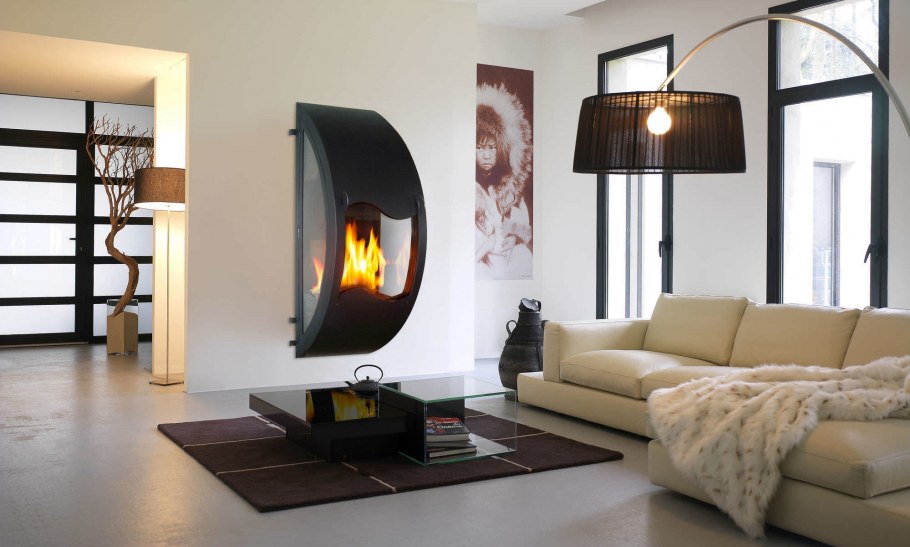 Дровяная печь-камин Arkiane Gaia