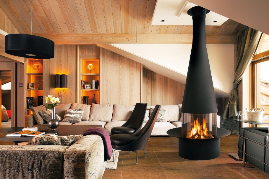 Дровяной камин Focus Filiofocus telescopique