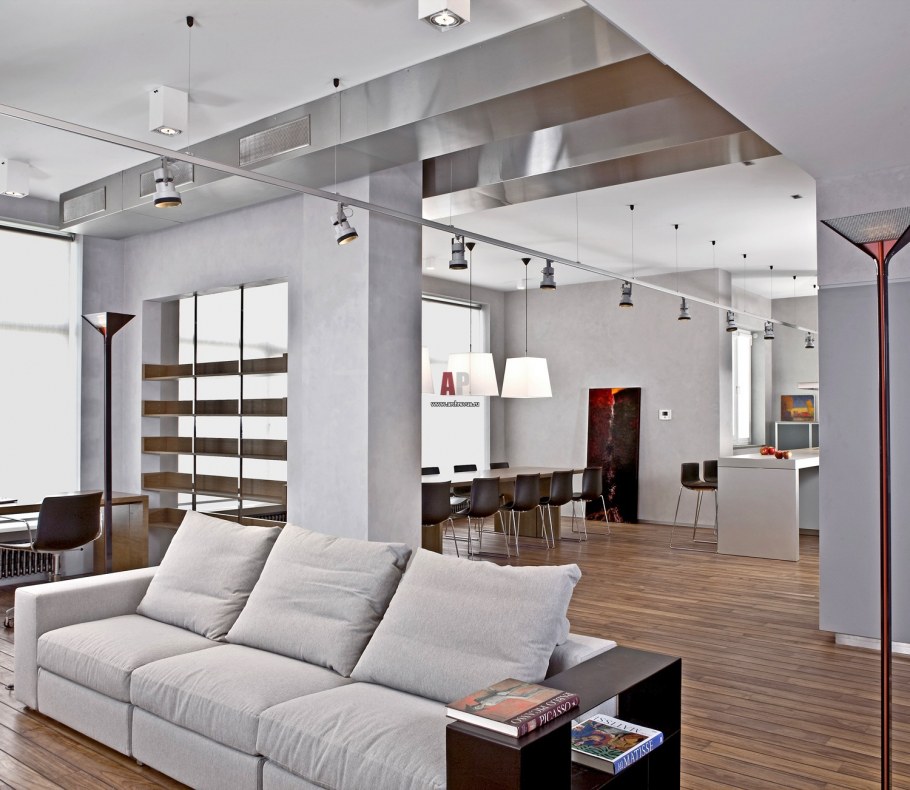 Квартира 45 квадратов в стиле лофт