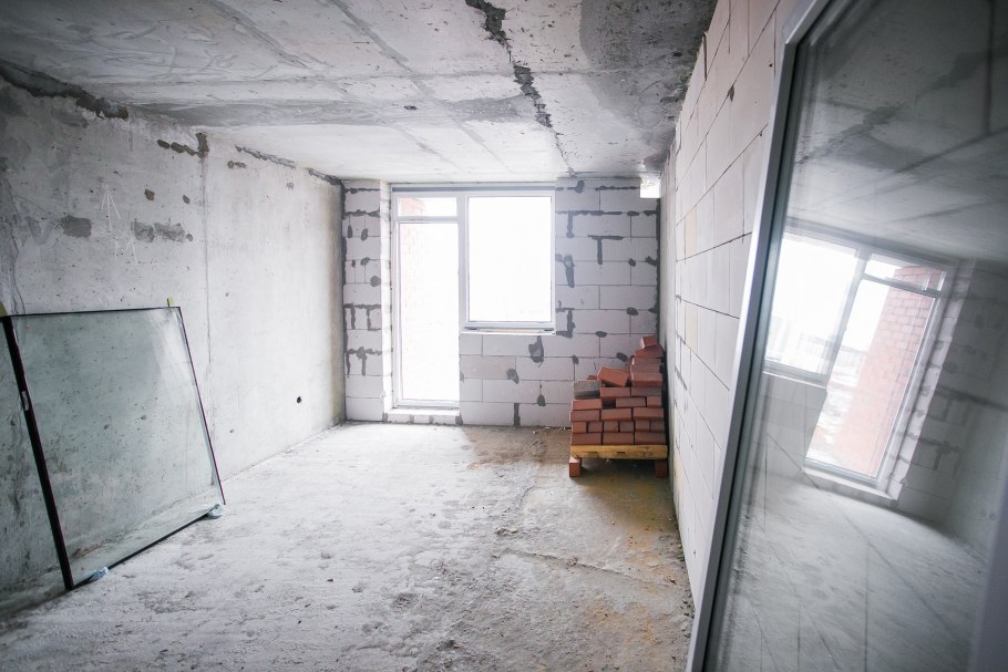 Интерьер однокомнатной студии 45 кв.м