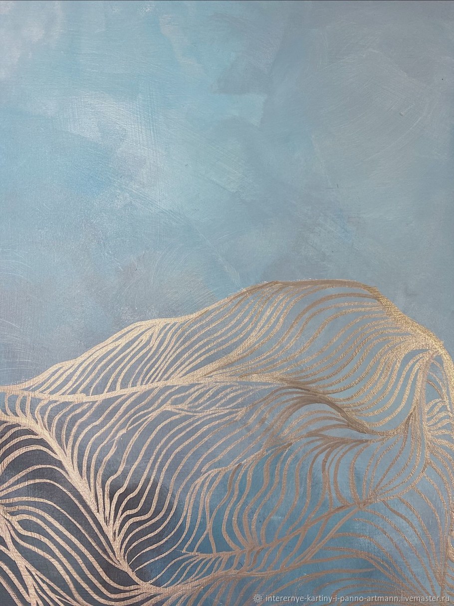 Золотые нити Трейси Ченг синий