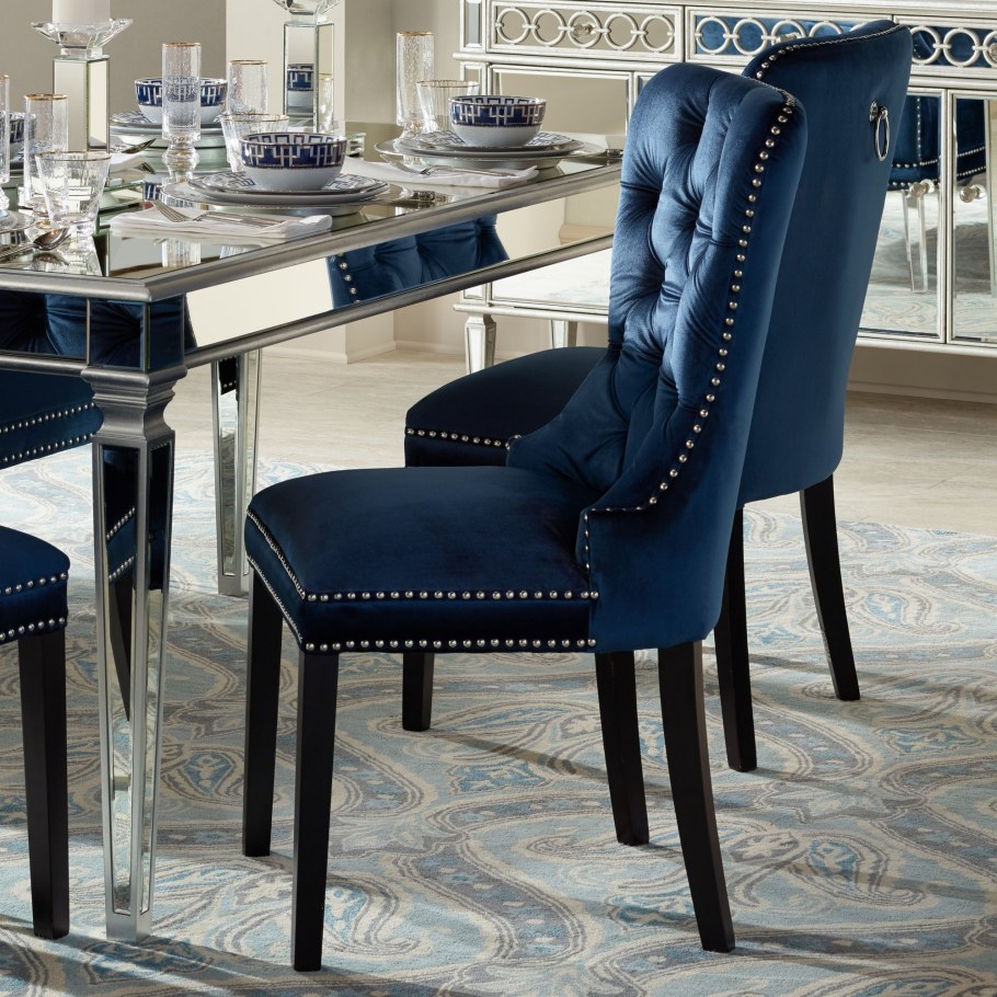 Стул Dining Chair Foucault Blue