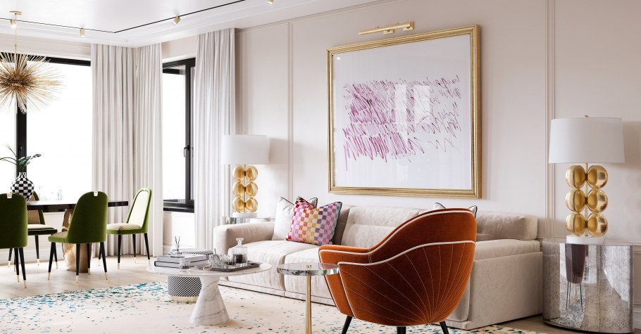 Комплектация дизайна интерьера