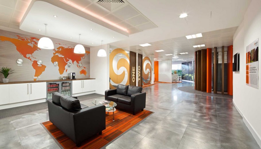 Дизайн кабинета маленькой приемной