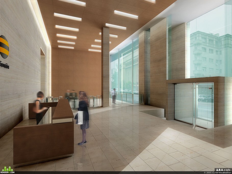 Офисный интерьер