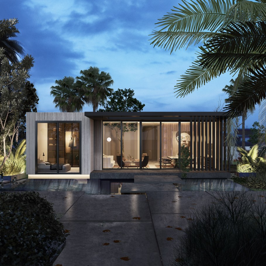 Современный фахверковый дом