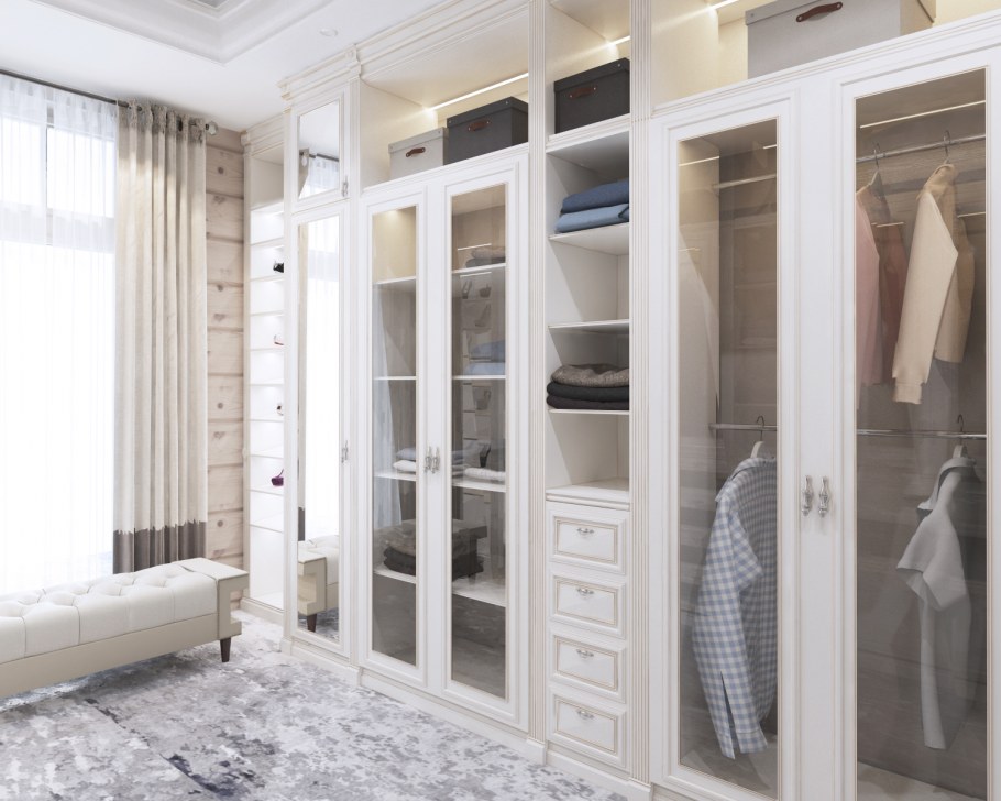 Гардероб в стиле Прованс