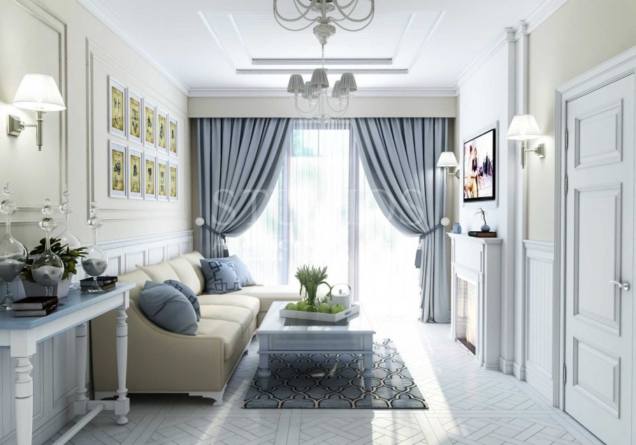 Шторы современная классика