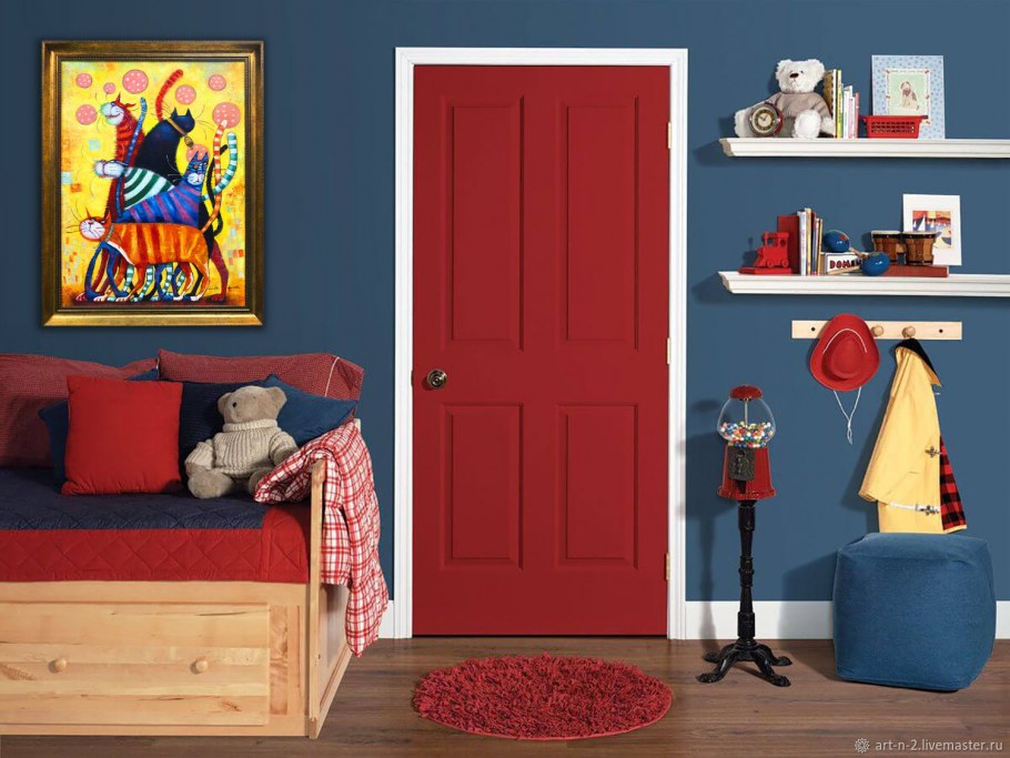 Дверь в детскую комнату