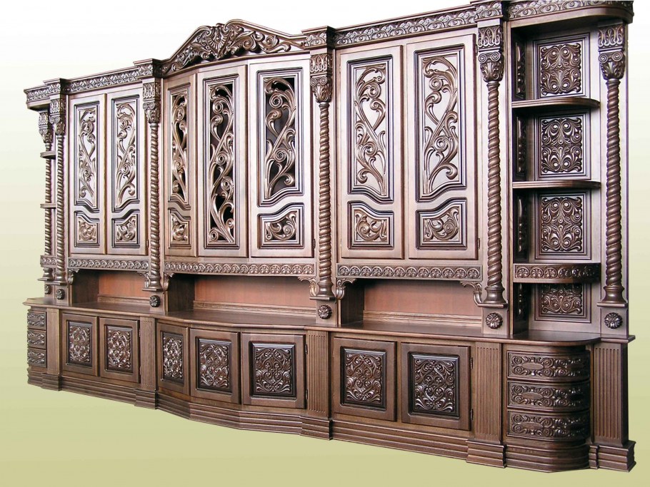 Резная мебель из дерева