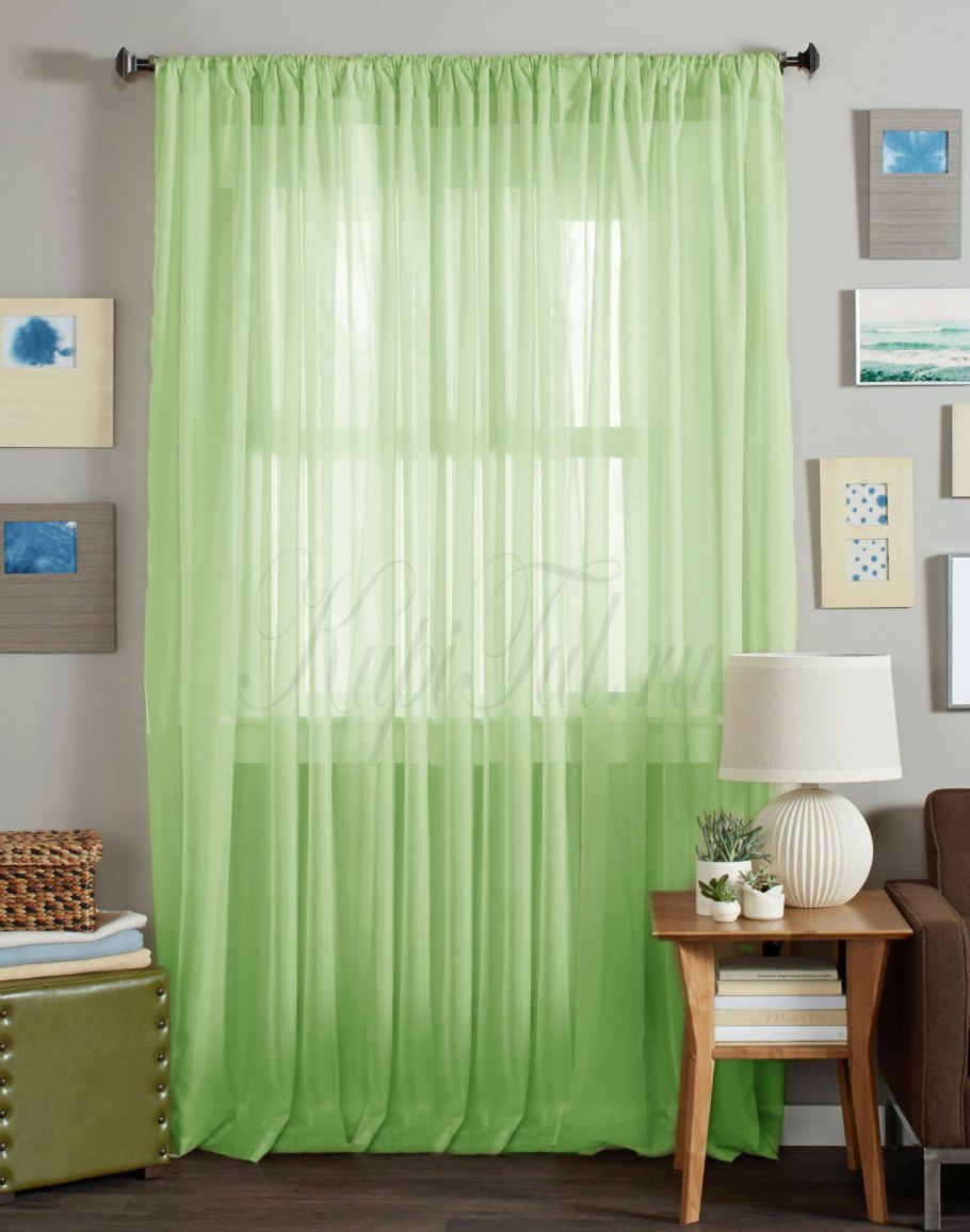 Шторы вуаль nouvelle (Light Blue)