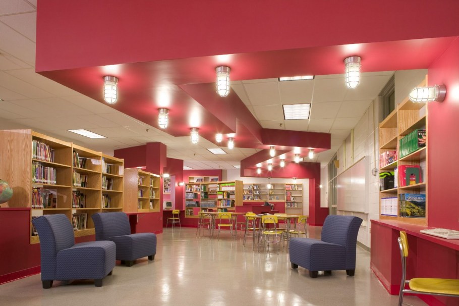 Пространства в детской библиотеке
