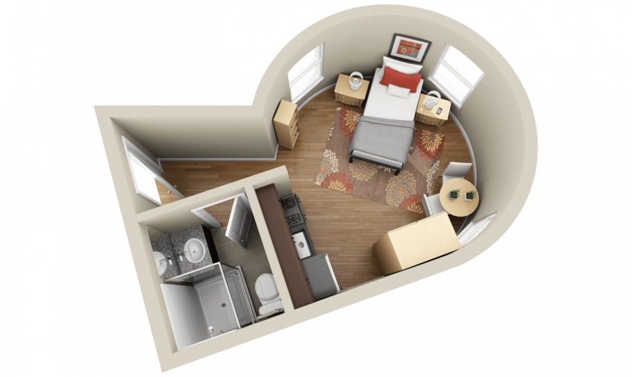 Планировка квартиры в 3ds Max