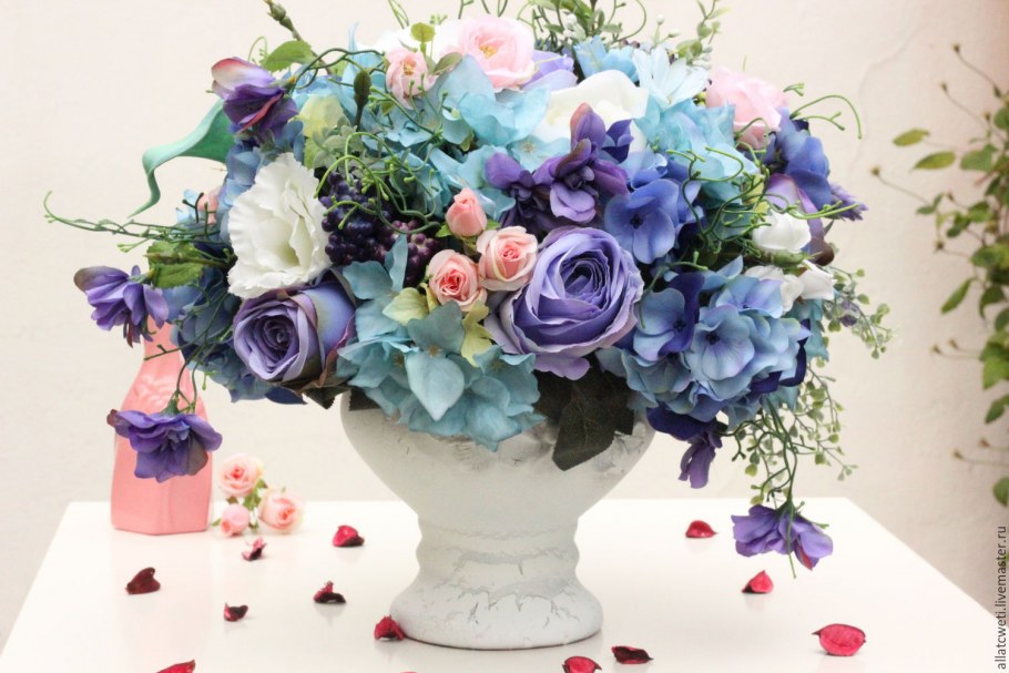 Розеточные растения в интерьере